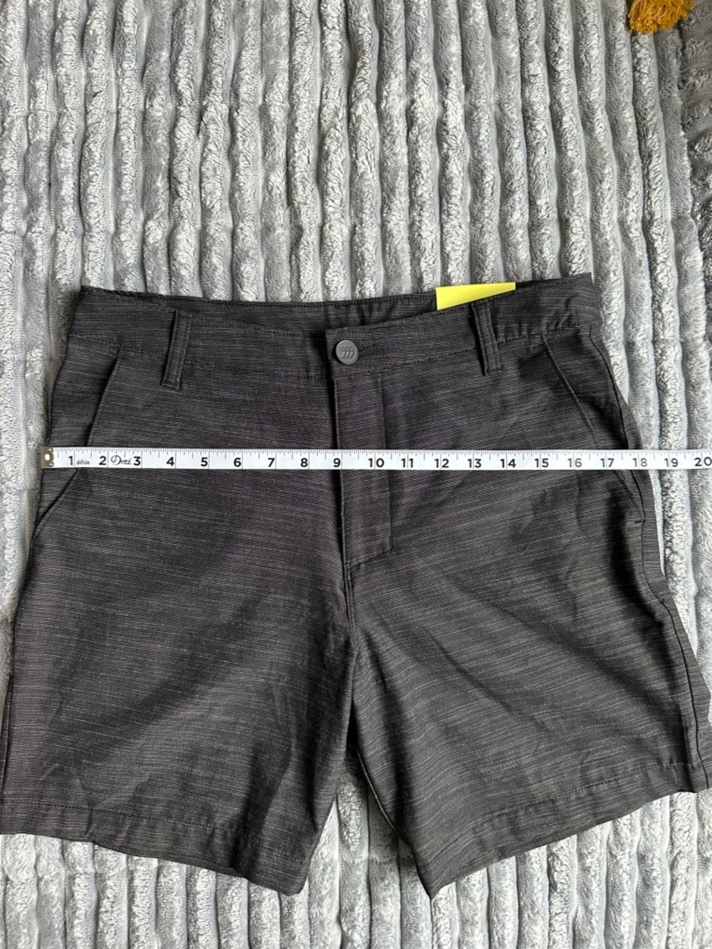 New with tags Heathered black and grey trouser golf shorts - Picture 6 of 7